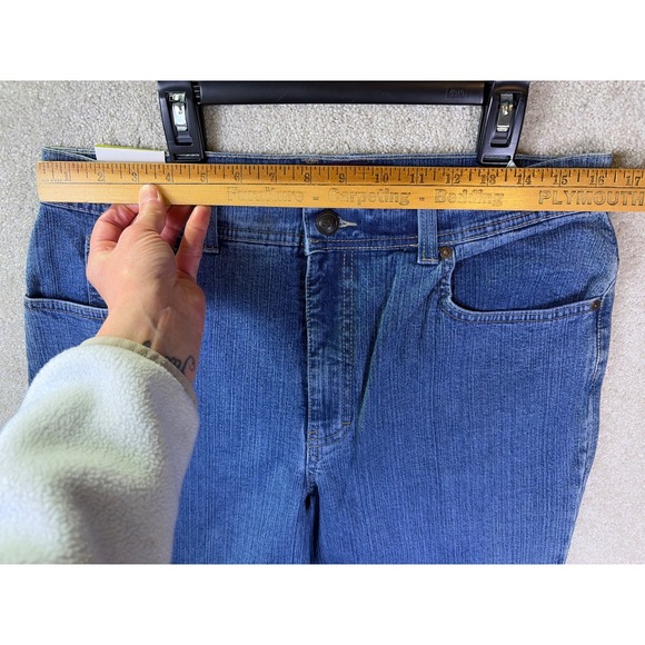 Gloria Vanderbilt Amanda Jeans Womens 14 (32x31) Blue Classic Fit Tapered READ - Picture 5 of 8